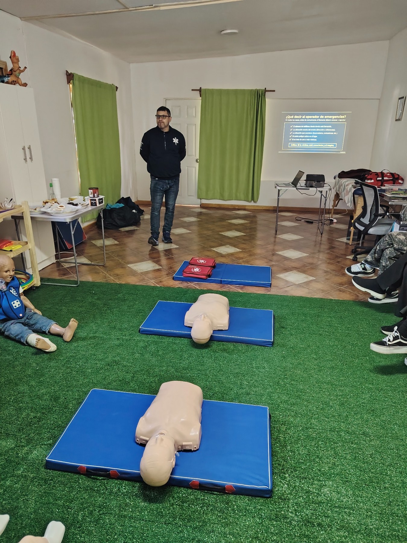 Participantes en una jornada de capacitación de GYG